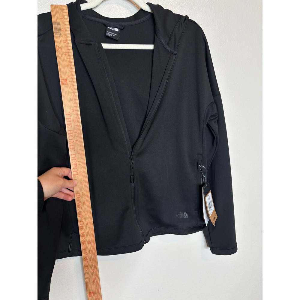 The North Face Basin Full Zip Hoodie Womens Size Large Black NWT - Picture 10 of 10